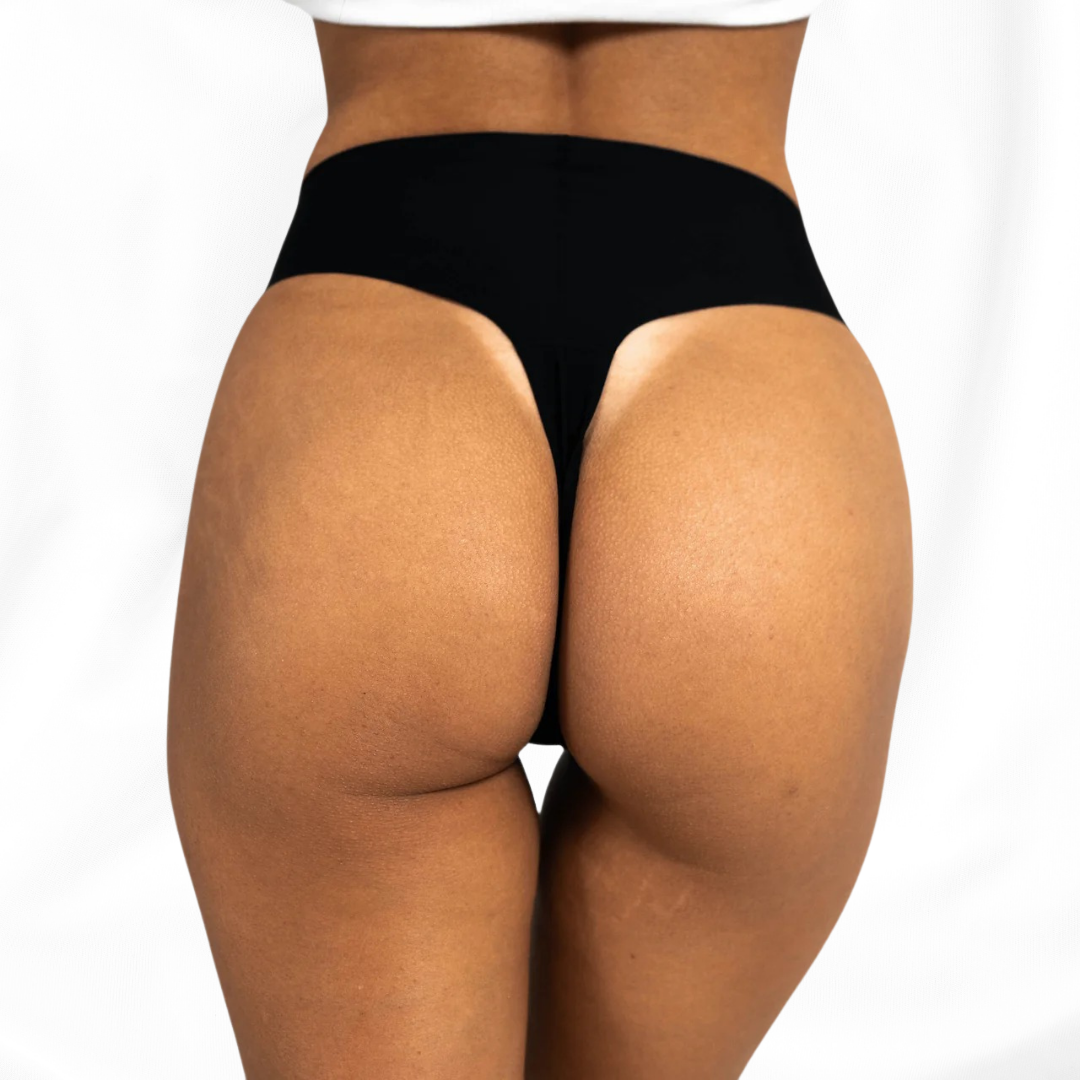 Elina™ Invisible Camel Toe Thong High Rise