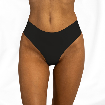 Elina™ Invisible Camel Toe Thong Mid Rise