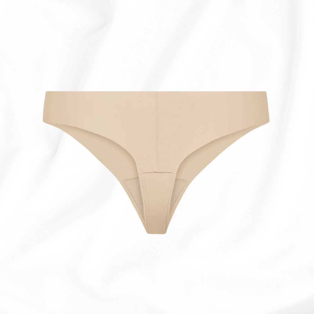 Elina™ Invisible Camel Toe Thong High Rise