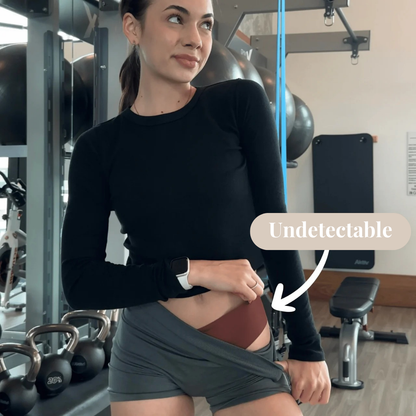 Elina™ Invisible Camel Toe Thong Mid Rise