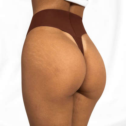 Elina™ Invisible Camel Toe Thong Mid Rise