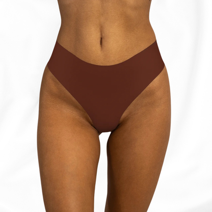 Elina™ Invisible Camel Toe Thong Mid Rise