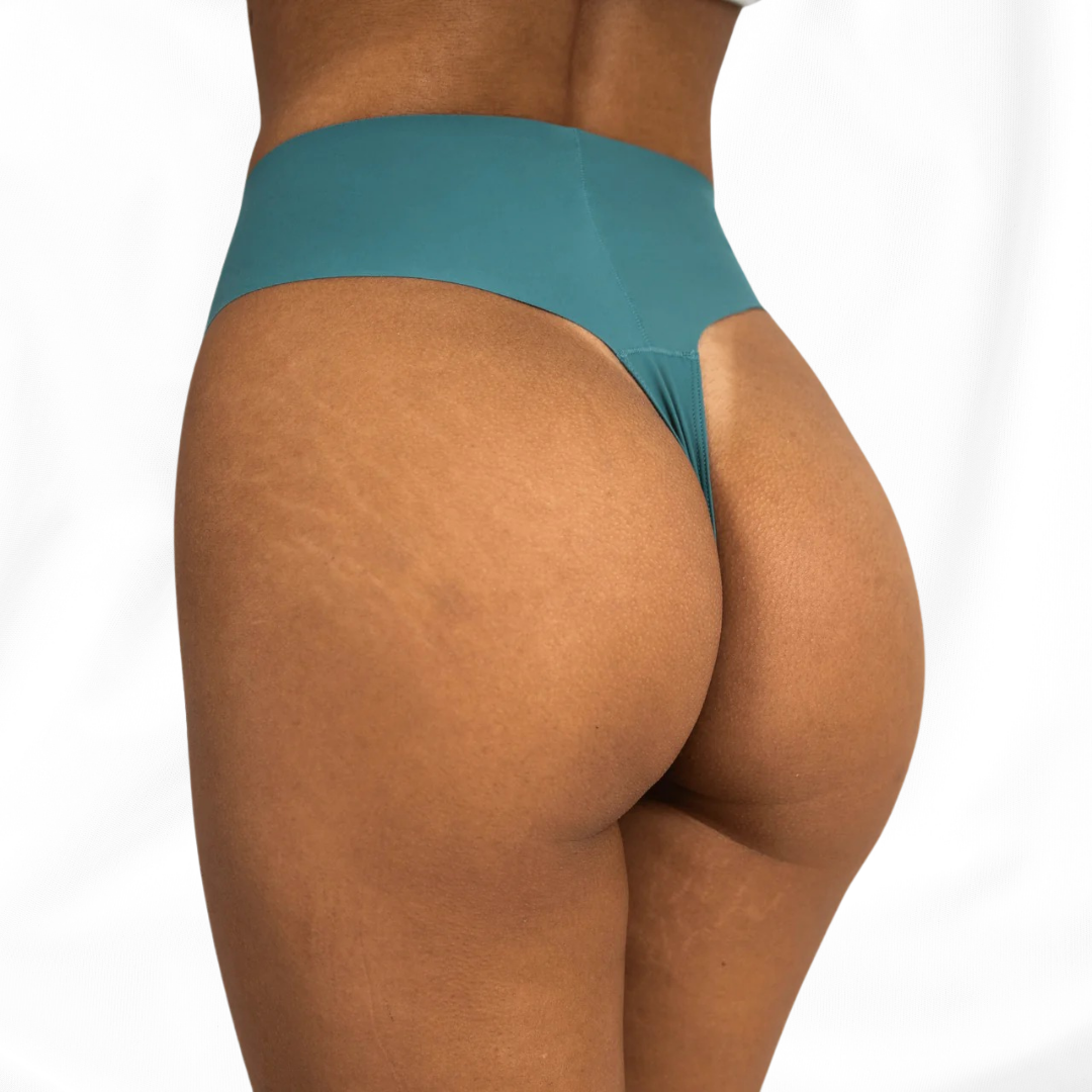 Elina™ Invisible Camel Toe Thong High Rise